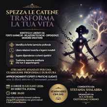 Carica l'immagine nel visualizzatore di Gallery, Ferite karmiche e catene da spezzare- seminario online-
